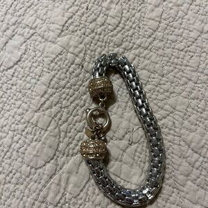 Bannana republic Elegant Silver and Gold Bracelet